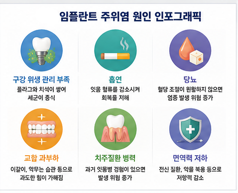 약수역 치과, 임플란트도 잇몸병이 생길 수 있을까요? 사진 2